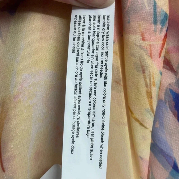 NWT Eloquii Spring Pastel Bridgerton Selkie Floral Puff Sleeve Maxi Dress 18 - Picture 10 of 13